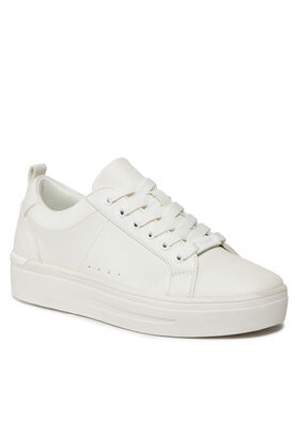 Aldo Sneakersy Meadow 13388407 Biały. Kolor: biały. Materiał: skóra