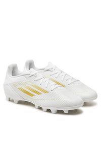 Adidas - adidas Buty do piłki nożnej F50 Club FxG IE0612 Biały. Kolor: biały. Materiał: skóra #6