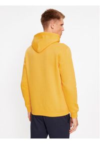 Champion Bluza Hooded Sweatshirt 219208 Żółty Comfort Fit. Kolor: żółty. Materiał: bawełna