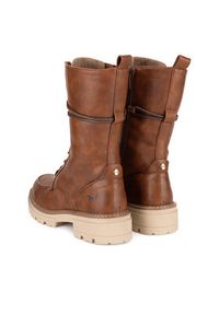 Mustang Trzewiki 1437-503 Brązowy. Kolor: brązowy. Materiał: materiał #4