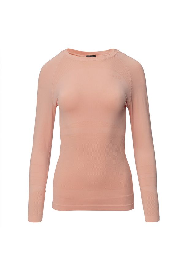 Koszulka termoaktywna damska Iguana Gambell W Top, Rozmiar S/M. Materiał: nylon, elastan, materiał. Wzór: aplikacja. Sport: fitness
