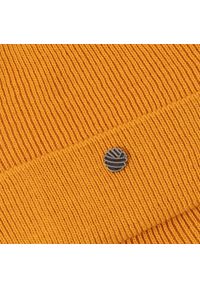 Czapka damska PaMaMi - Miodowy. Kolor: pomarańczowy. Materiał: akryl #3