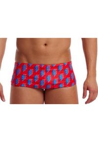 FUNKY TRUNKS - Trunki męskie Funky Trunks Hot Volt - sidewinder. Kolor: czerwony #1