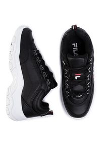 Fila Sneakersy Strada Low Wmn 1010560.25Y Czarny. Kolor: czarny. Materiał: skóra #9