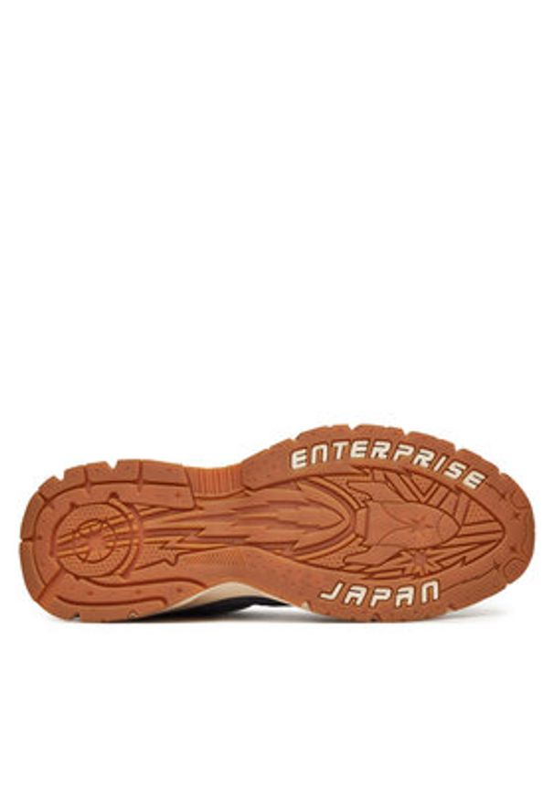Enterprise Japan Sneakersy BB5017 PX079 Granatowy. Kolor: niebieski. Materiał: zamsz, skóra