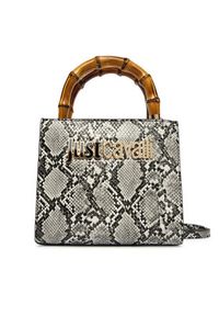 Just Cavalli Torebka 80RA4BD2 ZSD84 Szary. Kolor: szary. Materiał: skórzane #5
