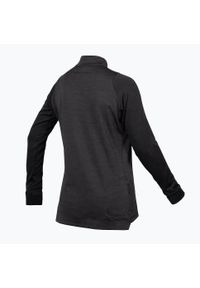 ENDURA - Longsleeve rowerowy damski Endura Singletrack Fleece. Kolor: czarny. Długość rękawa: długi rękaw. Sport: kolarstwo