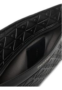 Calvin Klein Saszetka Emblem Aop Emboss Square Sling LV04D3277G Czarny. Kolor: czarny. Materiał: skóra #3