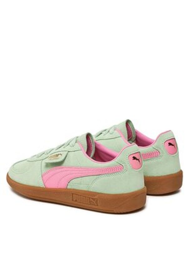 Puma Sneakersy Palermo 396463 02 Zielony. Kolor: zielony. Materiał: skóra