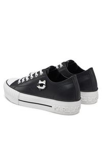 Karl Lagerfeld - KARL LAGERFELD Trampki Kampus Max KL60425T Czarny. Kolor: czarny. Materiał: skóra #4