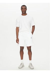 Hugo - HUGO Szorty sportowe Nylsho 50534288 Biały Regular Fit. Kolor: biały. Materiał: bawełna. Styl: sportowy #5