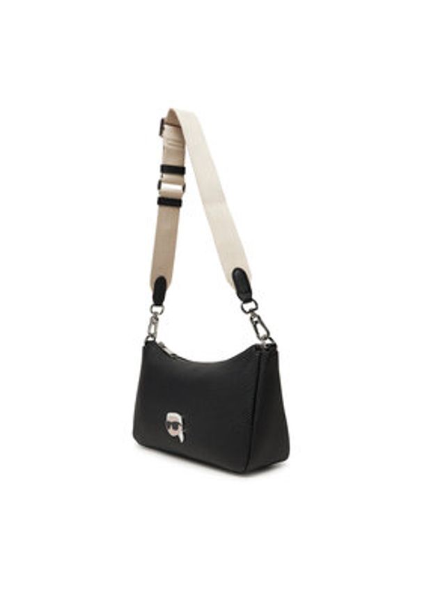 Karl Lagerfeld - KARL LAGERFELD Torebka A2W30106 Czarny. Kolor: czarny. Materiał: skórzane