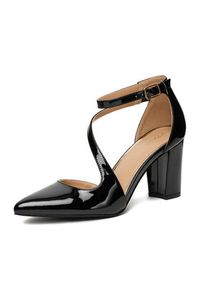 DeeZee Czółenka CEO-CD240149-1 Czarny. Kolor: czarny. Materiał: materiał #5