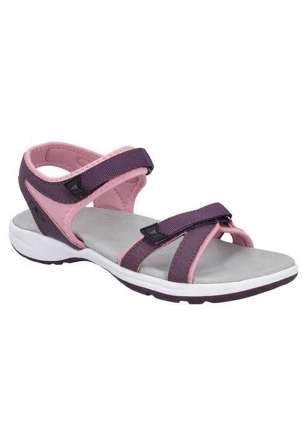 Buty trekkingowe damskie CMP Adib. Zapięcie: rzepy. Kolor: różowy. Materiał: guma, tkanina, skóra, materiał, syntetyk. Szerokość cholewki: normalna. Styl: sportowy