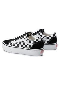 Vans Tenisówki Old Skool Platfor VN0A3B3UHRK1 Czarny. Kolor: czarny. Materiał: materiał