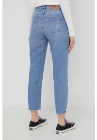 only - Only jeansy Emily damskie high waist. Stan: podwyższony. Kolor: niebieski #3