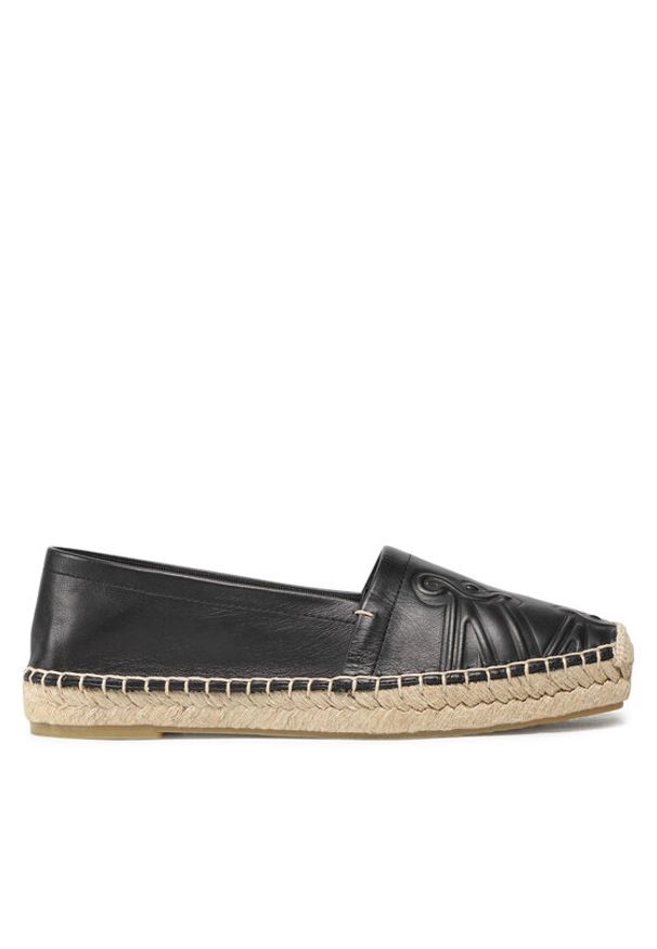 Max Mara Espadryle Eli 45210321600 Czarny. Kolor: czarny. Materiał: skóra