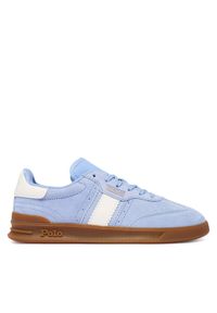 Polo Ralph Lauren Sneakersy 804956688011 Niebieski jasny. Kolor: niebieski. Materiał: skóra, zamsz #1