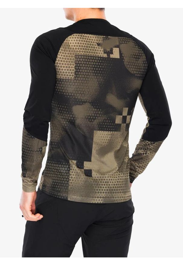 FOX - Bluza rowerowa męska Fox Flexair Ascent LS Jersey Pulse. Kolor: brązowy. Materiał: jersey