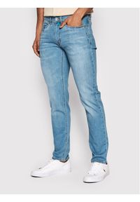 Pierre Cardin Jeansy 33110/000/7706 Niebieski Slim Fit. Kolor: niebieski