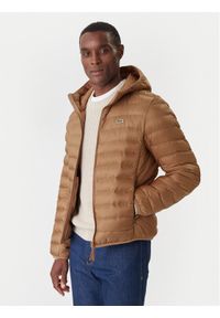 Lacoste Kurtka przejściowa BH2909 Brązowy Regular Fit. Kolor: brązowy