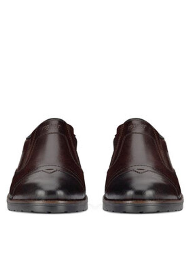 Rieker Półbuty 14654-25 Brązowy. Kolor: brązowy. Materiał: skóra