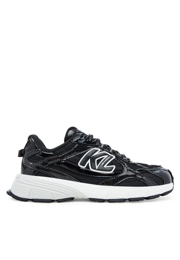 Karl Lagerfeld - KARL LAGERFELD Sneakersy KL65525 Czarny. Kolor: czarny. Materiał: materiał