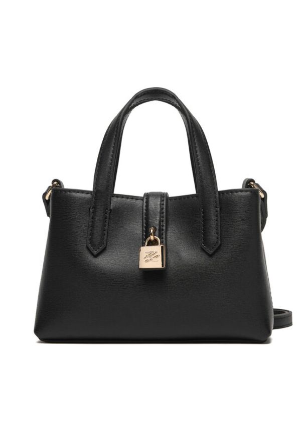 Karl Lagerfeld - KARL LAGERFELD Torebka B1W32027 Czarny. Kolor: czarny. Materiał: skórzane