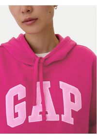 GAP - Gap Bluza 463506-60 Różowy Regular Fit. Kolor: różowy. Materiał: bawełna