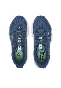 Mizuno Buty do biegania Wave Rider 28 J1GD2403 Szary. Kolor: szary. Materiał: materiał. Model: Mizuno Wave #3