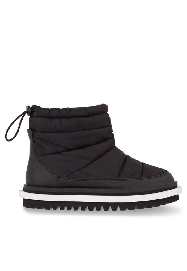 Tommy Jeans Botki Tjw Padded Flat Boot EN0EN02292 Czarny. Kolor: czarny