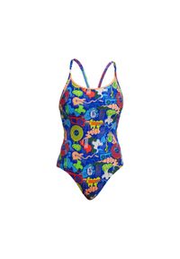 FUNKITA - Strój kąpielowy damski Funkita Blues Baby Diamond Back. Kolor: wielokolorowy. Materiał: poliester