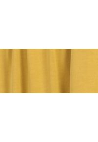 TOP SECRET - Szerokie spodnie z wiązaniem w pasie. Okazja: na co dzień. Kolor: żółty. Materiał: materiał. Sezon: jesień. Styl: casual