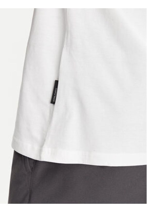 Jack & Jones T-Shirt Recharge 12273070 Biały Relaxed Fit. Kolor: biały. Materiał: bawełna