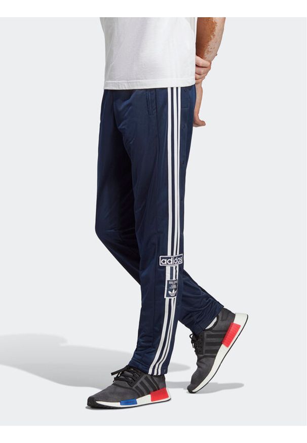 Adidas - adidas Spodnie dresowe Adicolor Classics Adibreak Tracksuit Bottoms HR3366 Niebieski Regular Fit. Kolor: niebieski. Materiał: dresówka, syntetyk
