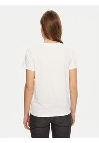 Guess Jeans T-Shirt W5RI54 J1314 Biały Regular Fit. Kolor: biały. Materiał: bawełna #3