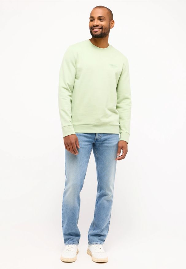 Męska Bluza Nierozpinana Mustang Style Clio Swamp 1014784 6190