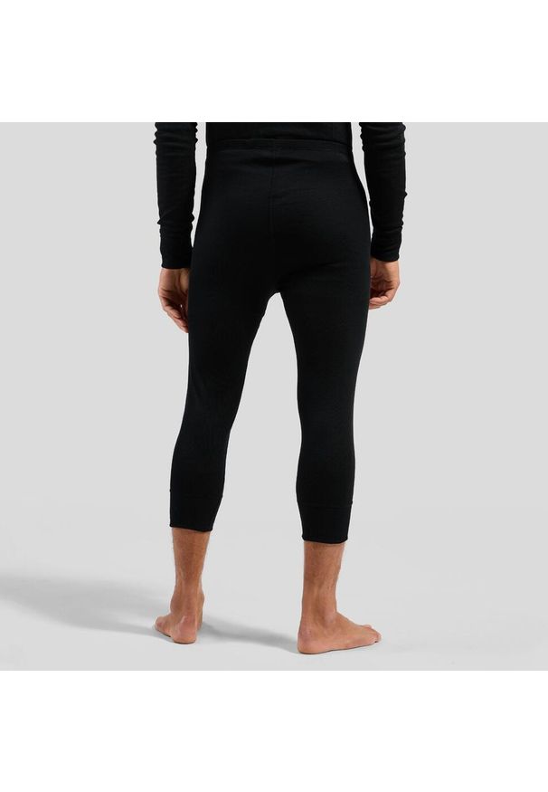 Legginsy termoaktywne męskie Odlo Active Warm BL Bottom 3/4. Kolor: czarny