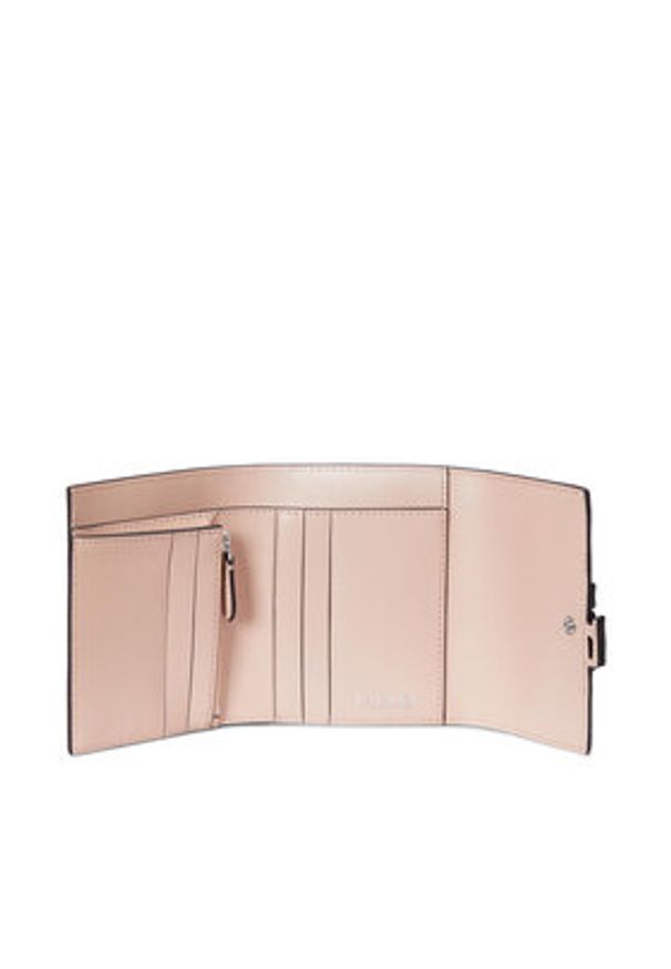 Lauren Ralph Lauren - LAUREN RALPH LAUREN Mały Portfel Damski Cameryn 432966782004 Różowy. Kolor: różowy. Materiał: skóra