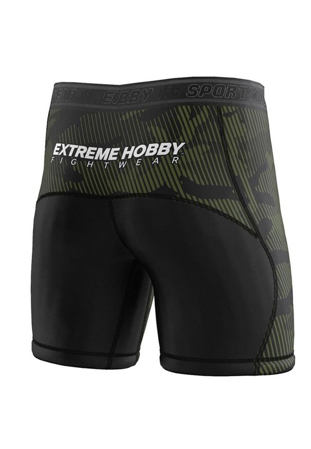 Spodenki Vale Tudo do MMA męskie EXTREME HOBBY HAVOC. Kolor: zielony. Materiał: poliester, elastan