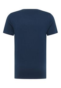 Mustang T-Shirt Austin 1016483 Granatowy Regular Fit. Kolor: niebieski. Materiał: bawełna #3