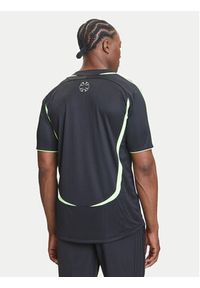 Adidas - adidas T-Shirt Teamgeist adicolor JW5872 Czarny Loose Fit. Kolor: czarny. Materiał: syntetyk