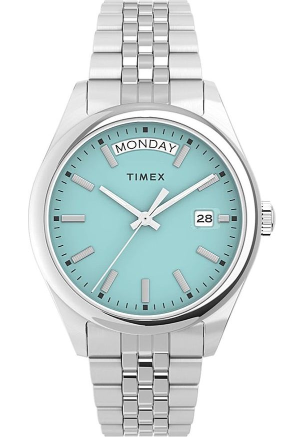 Zegarek Timex Zegarek damski Timex TW2V68400 srebrny. Kolor: srebrny