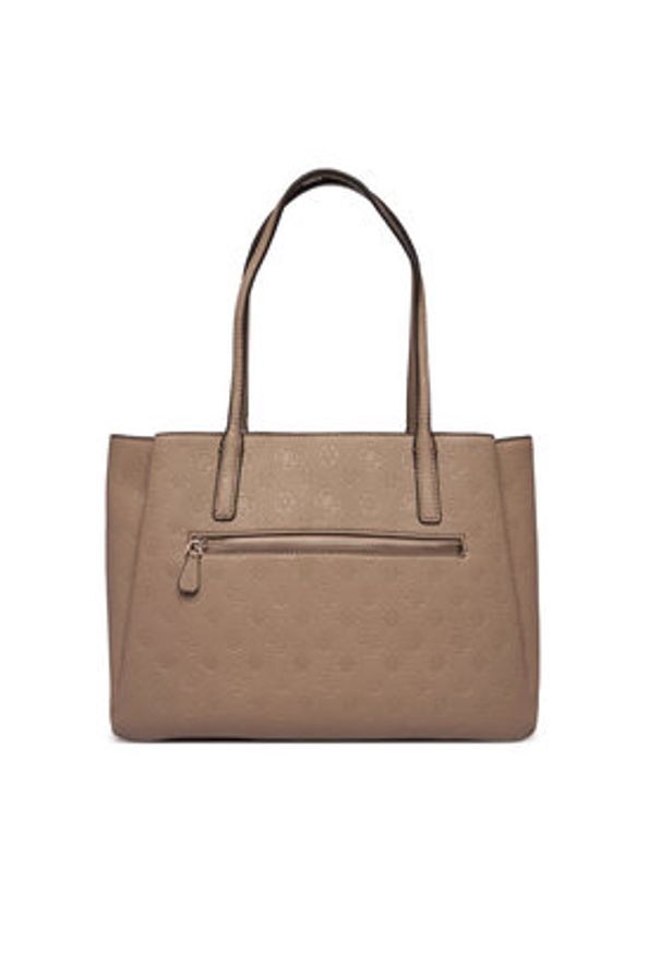 Guess Torebka Anise HWPD99 16230 Beżowy. Kolor: beżowy. Materiał: skórzane