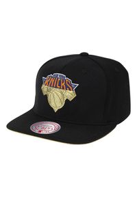 Czapka z daszkiem bejsbolówka Mitchell & Ness NBA New York Knicks Cap. Kolor: czarny #1