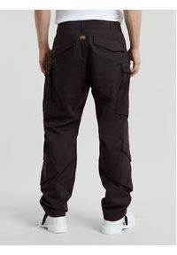 G-Star RAW - G-Star Raw Spodnie materiałowe Rovic Zip 3D D25219-D308 Czarny Loose Fit. Kolor: czarny. Materiał: bawełna #3