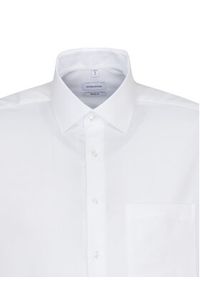 Seidensticker Koszula 01.193650 Biały Regular Fit. Kolor: biały. Materiał: bawełna
