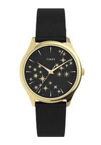 Timex - Zegarek TW2U57300. Kolor: czarny. Materiał: materiał, skóra #1