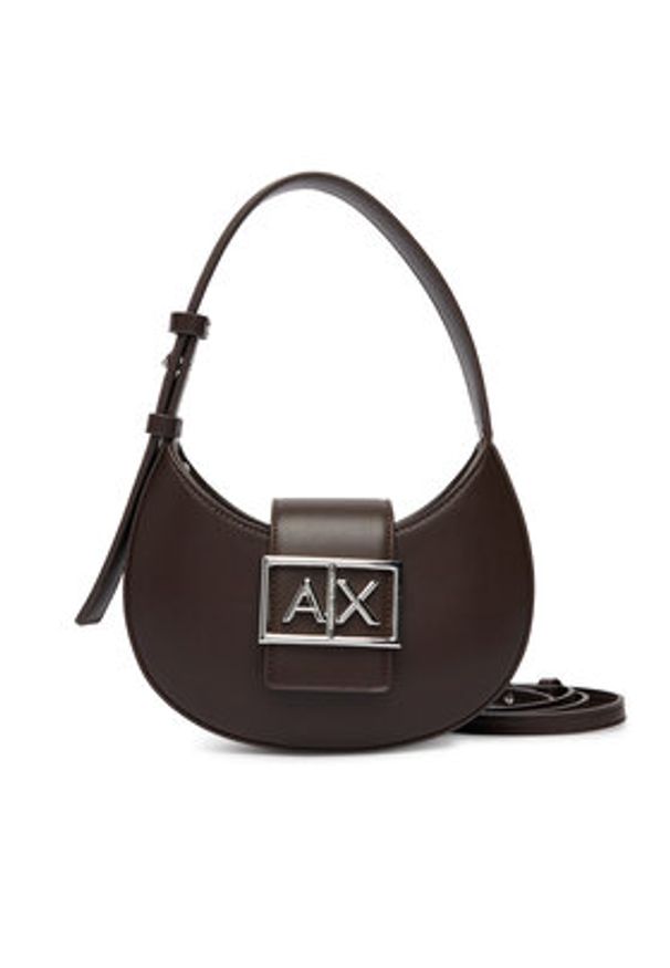 Armani Exchange Torebka XW002566 AF12039 U6018 Brązowy. Kolor: brązowy. Materiał: skórzane