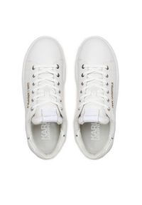 Karl Lagerfeld - KARL LAGERFELD Sneakersy KL52549 Biały. Kolor: biały. Materiał: skóra #3